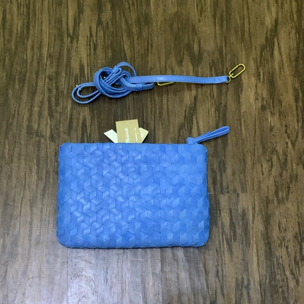 Madewell the puff crossbody bag woven leather edition - Picture 10 of 15